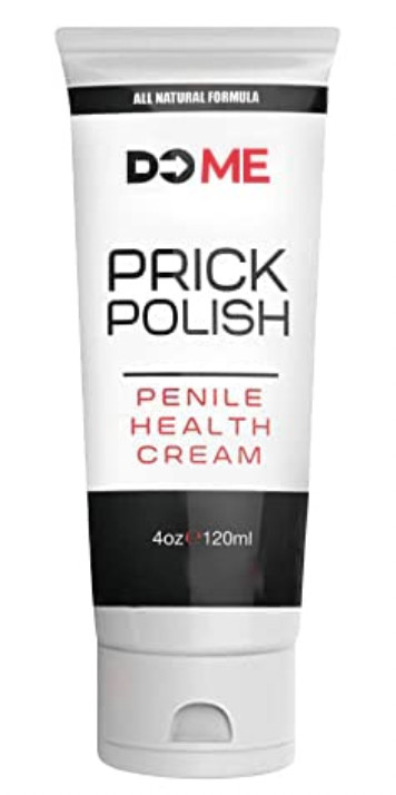 Prick polish for when you go too far with glans blame
